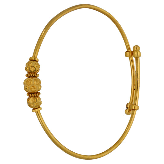 22ct Gold Expanding Bangle