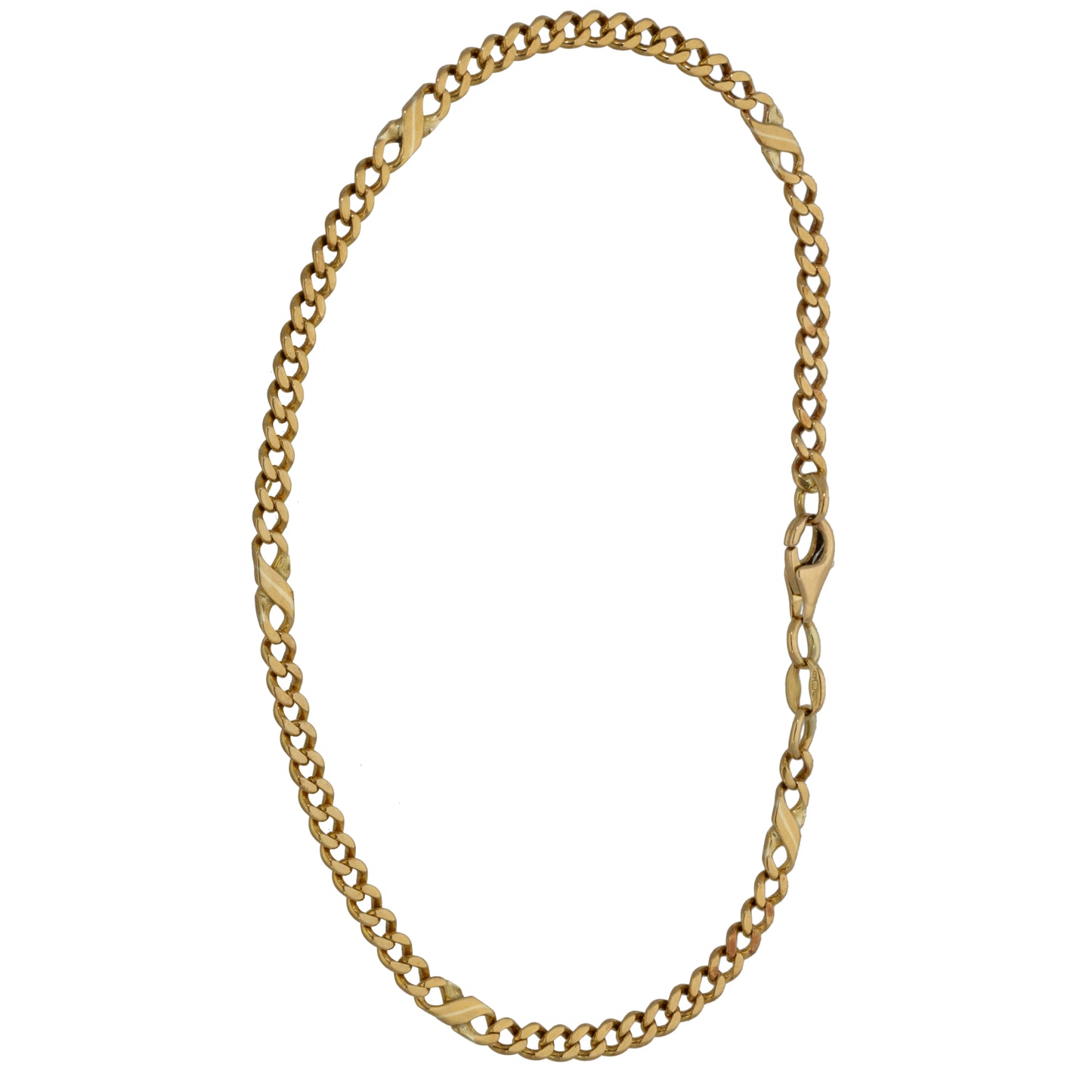 9ct Gold Curb Bracelet