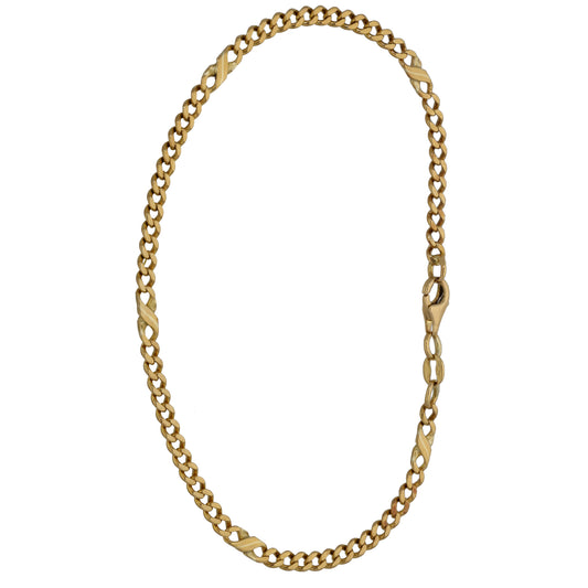 9ct Gold Curb Bracelet
