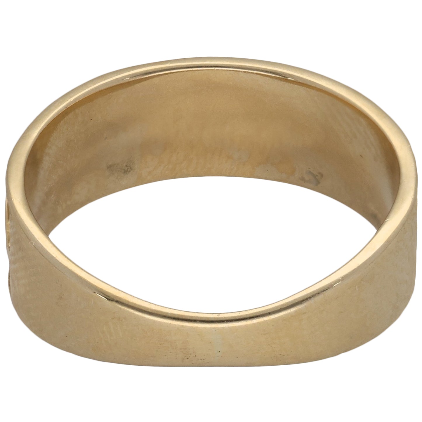 9ct Gold Alternative Ring Size N