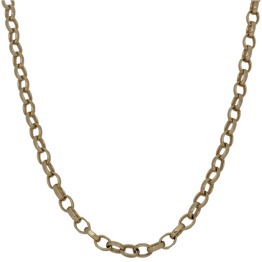 9ct Gold Belcher Chain 26"