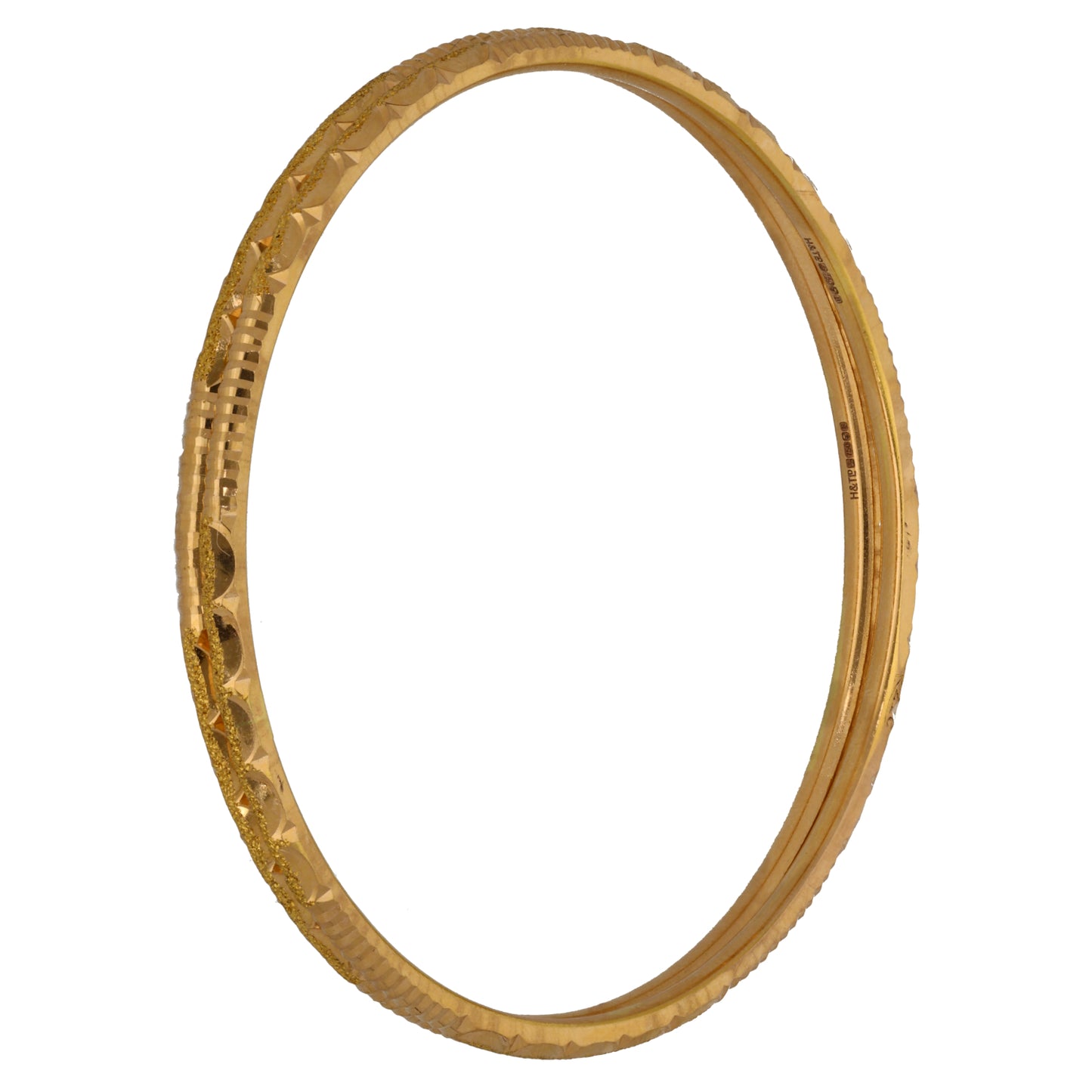 18ct Gold Set of Bangles