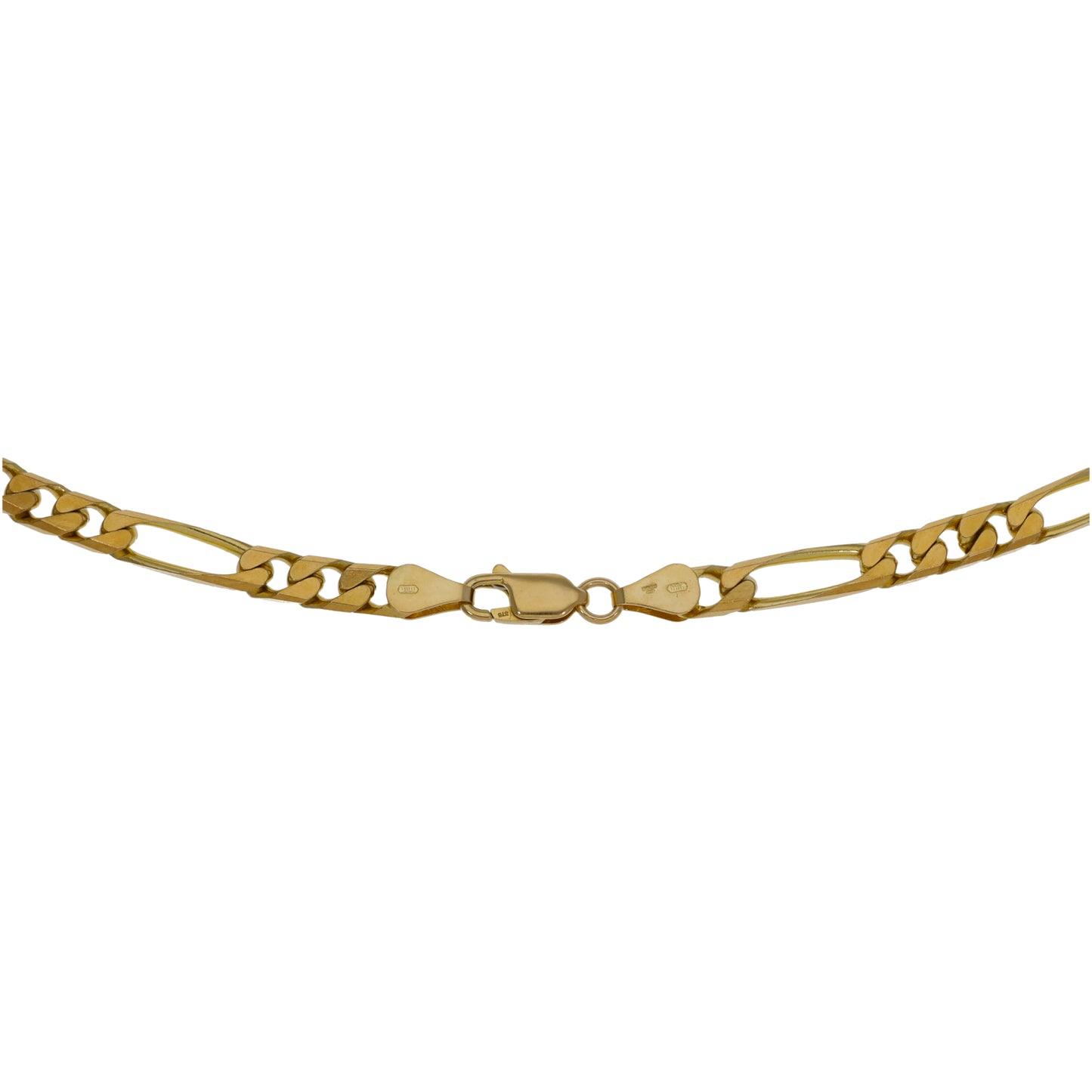 9ct Gold Figaro Chain 20"
