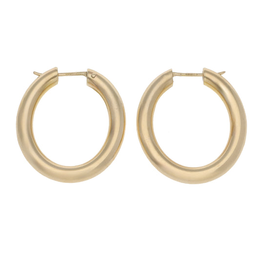 9ct Gold Hoop Earrings