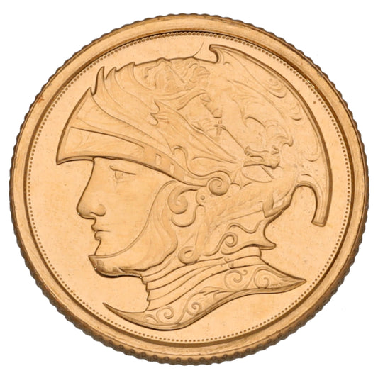 22ct Gold King Charles III Quarter Sovereign Coin 2023