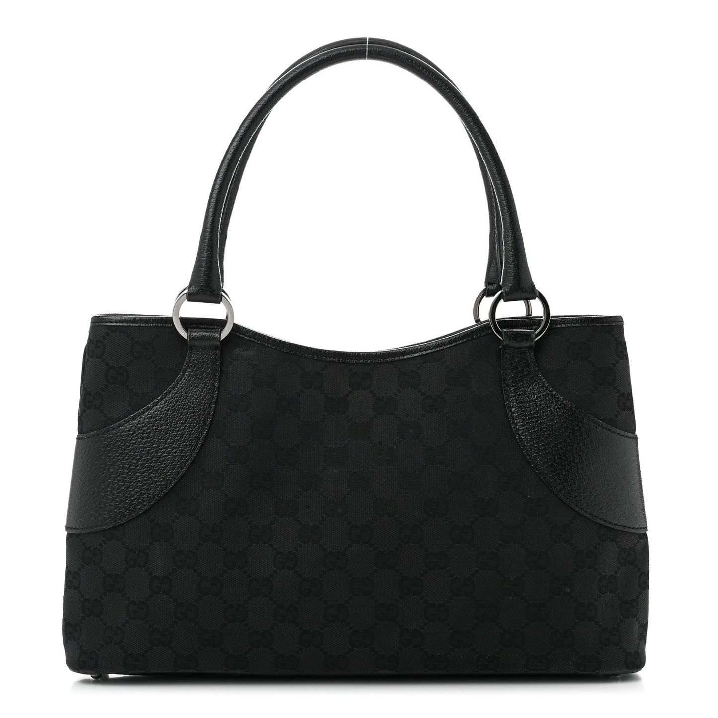 Gucci GG Tote Canvas Bag - Black