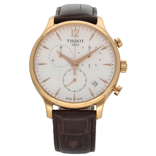Tissot Tradition Chronograph T063617 A 42mm Bi-Colour Watch