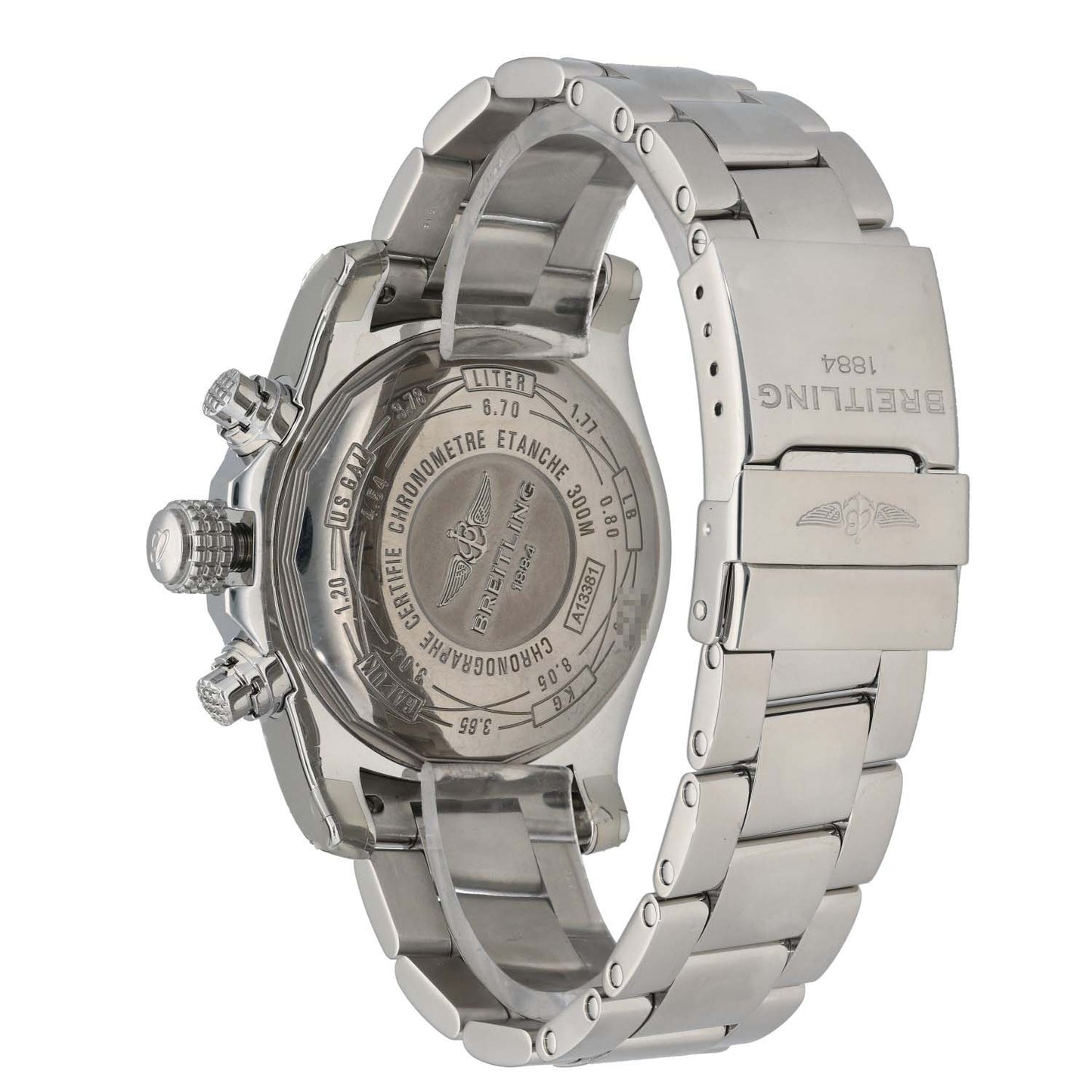 Breitling Avenger II A13381 43mm Stainless Steel Watch