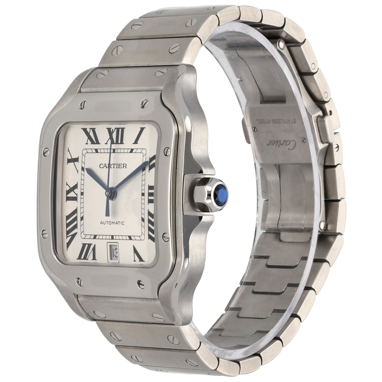 Cartier Santos 4072 40mm Stainless Steel Watch