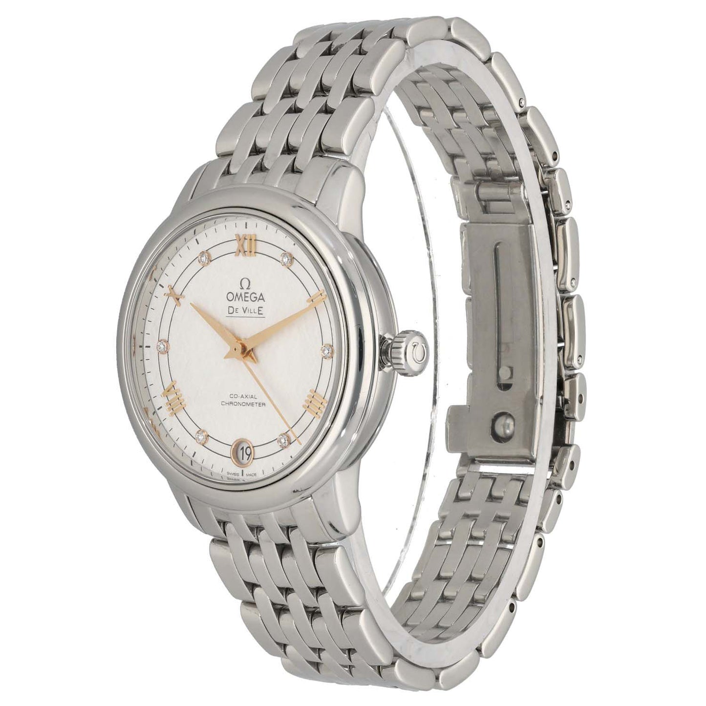 Omega De Ville Prestige 424.10.33.20.52.001 32.7mm Stainless Steel Watch