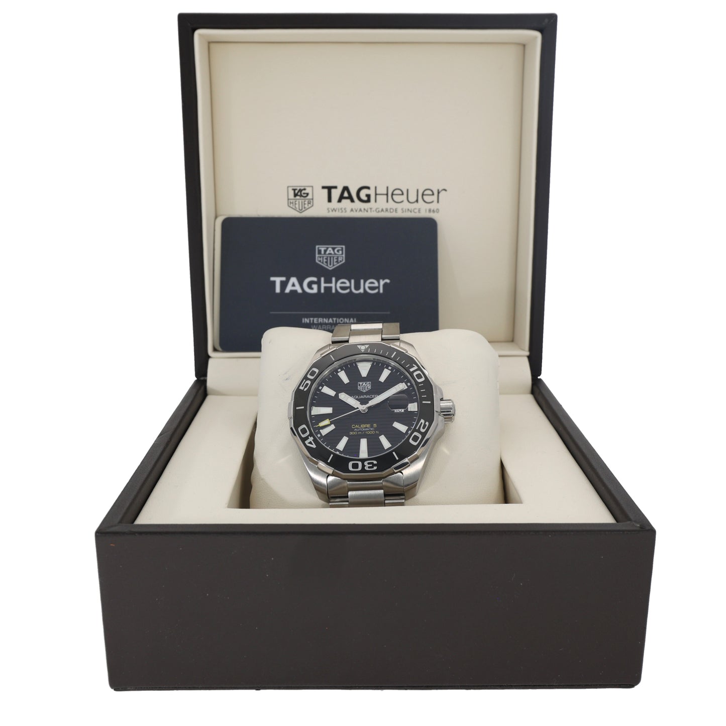Tag Heuer Aquaracer WAY201A-0 43mm Stainless Steel Watch