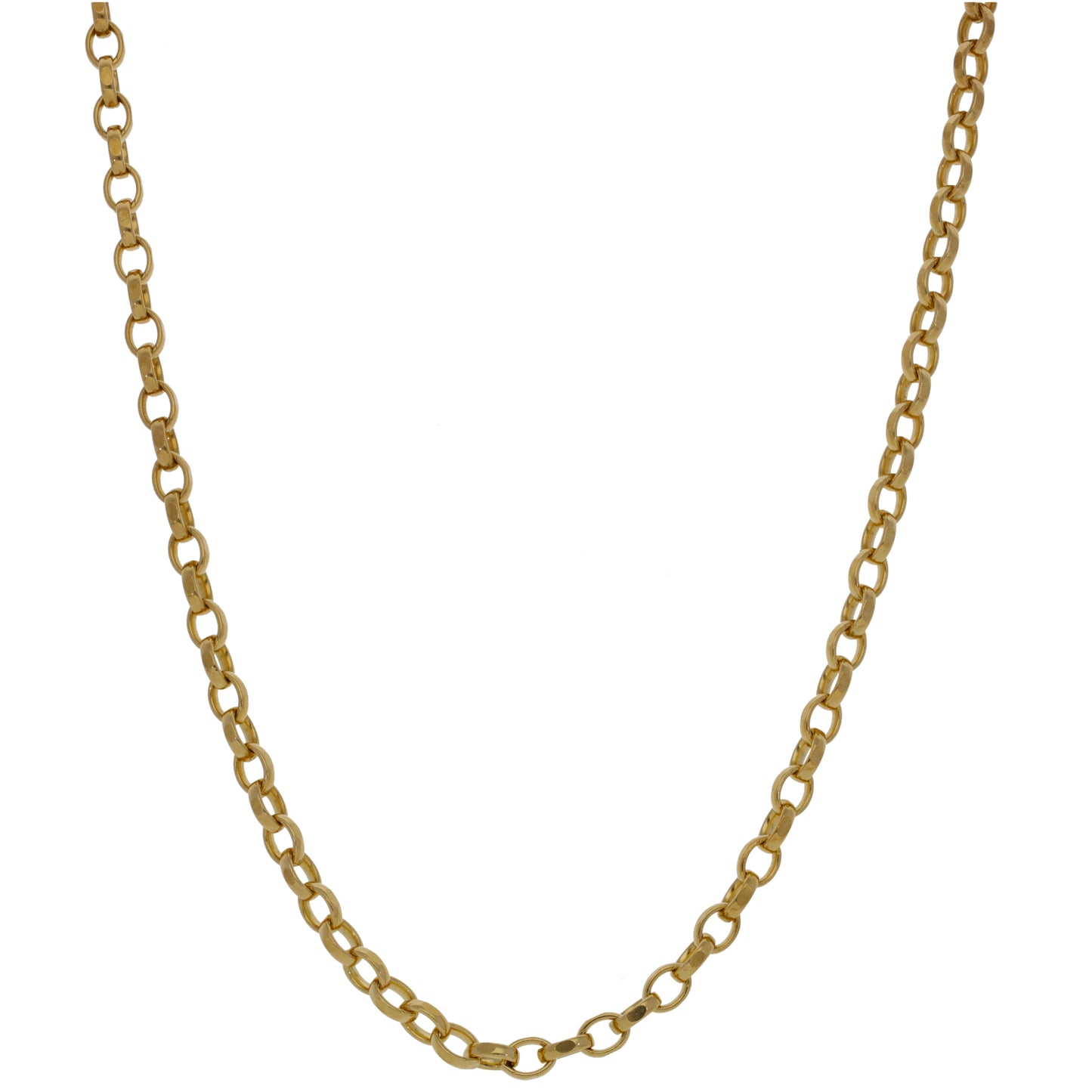 9ct Gold Belcher Chain 20"