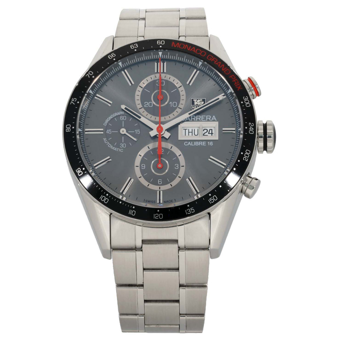 Tag Heuer Carrera CV2A1M 43mm Stainless Steel Watch