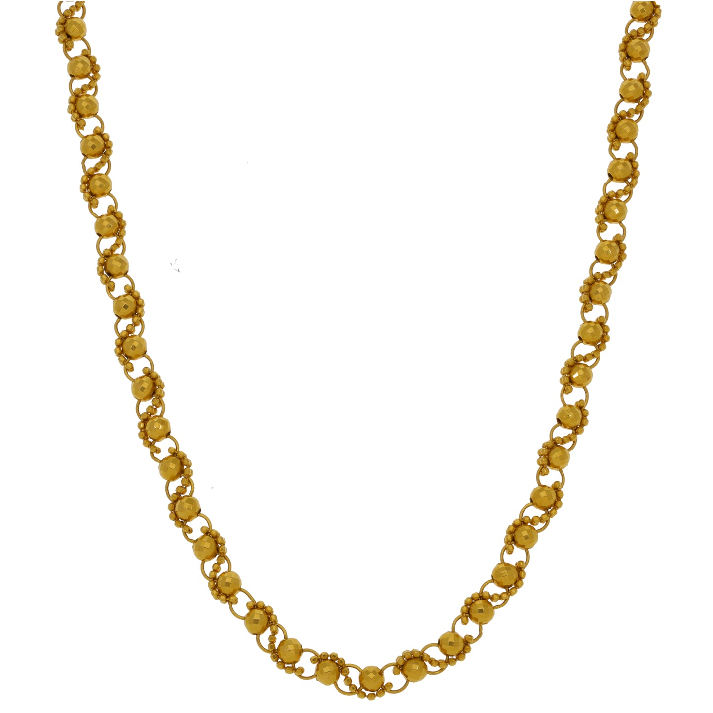 22ct Gold Fancy Necklace 18"