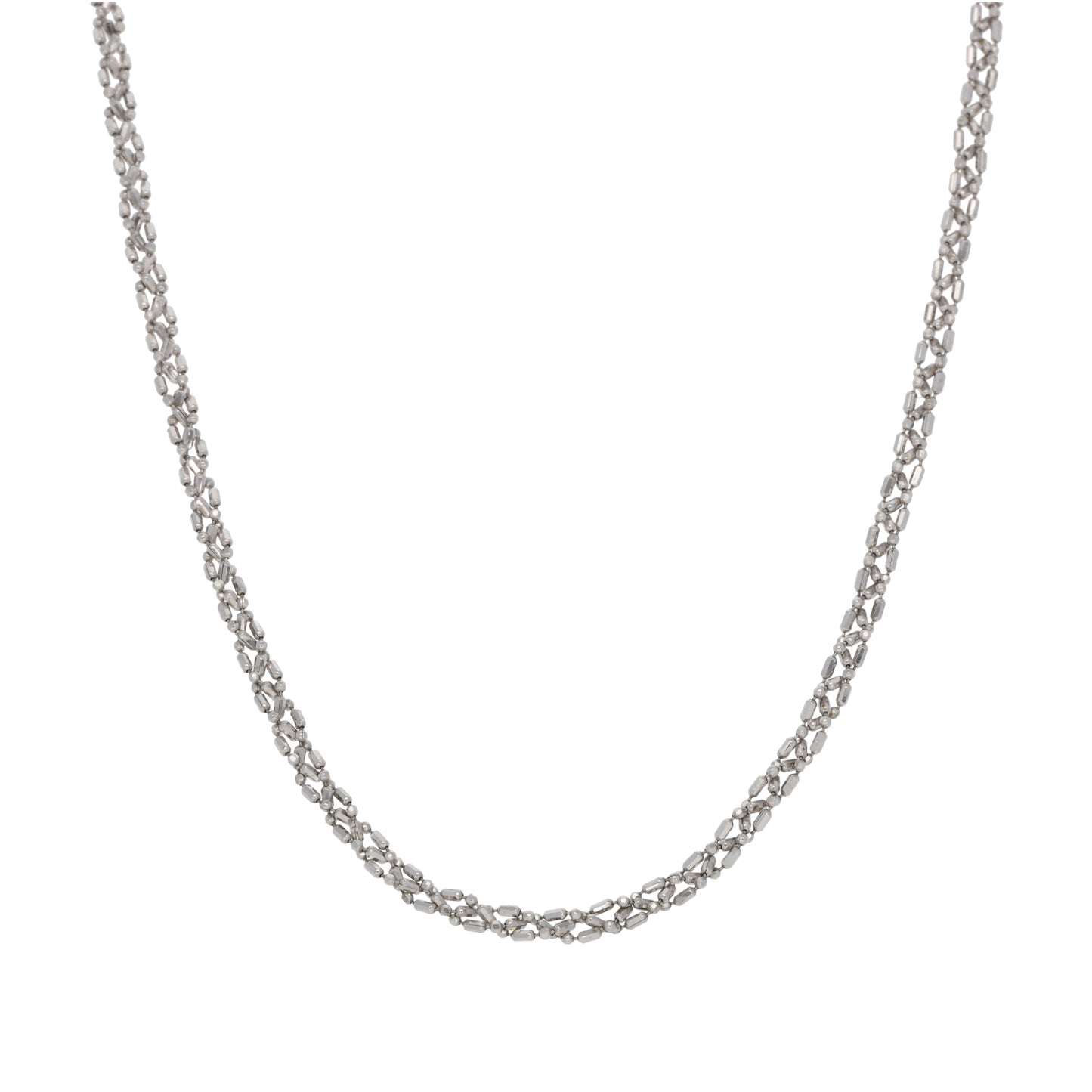 9ct White Gold Other Chain 18"