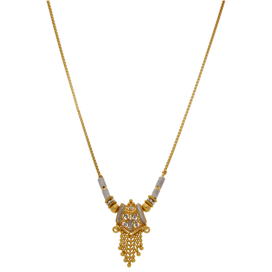 22ct Gold Fancy Necklace 16"