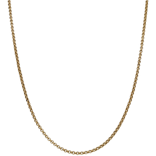 9ct Gold Belcher Chain 24"