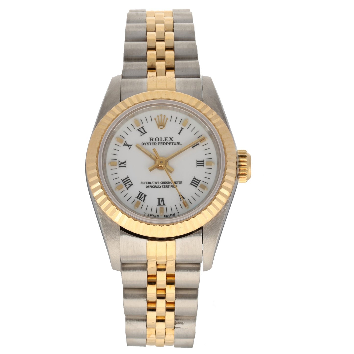 Rolex Oyster Perpetual 67193 26mm Bi-Colour Watch