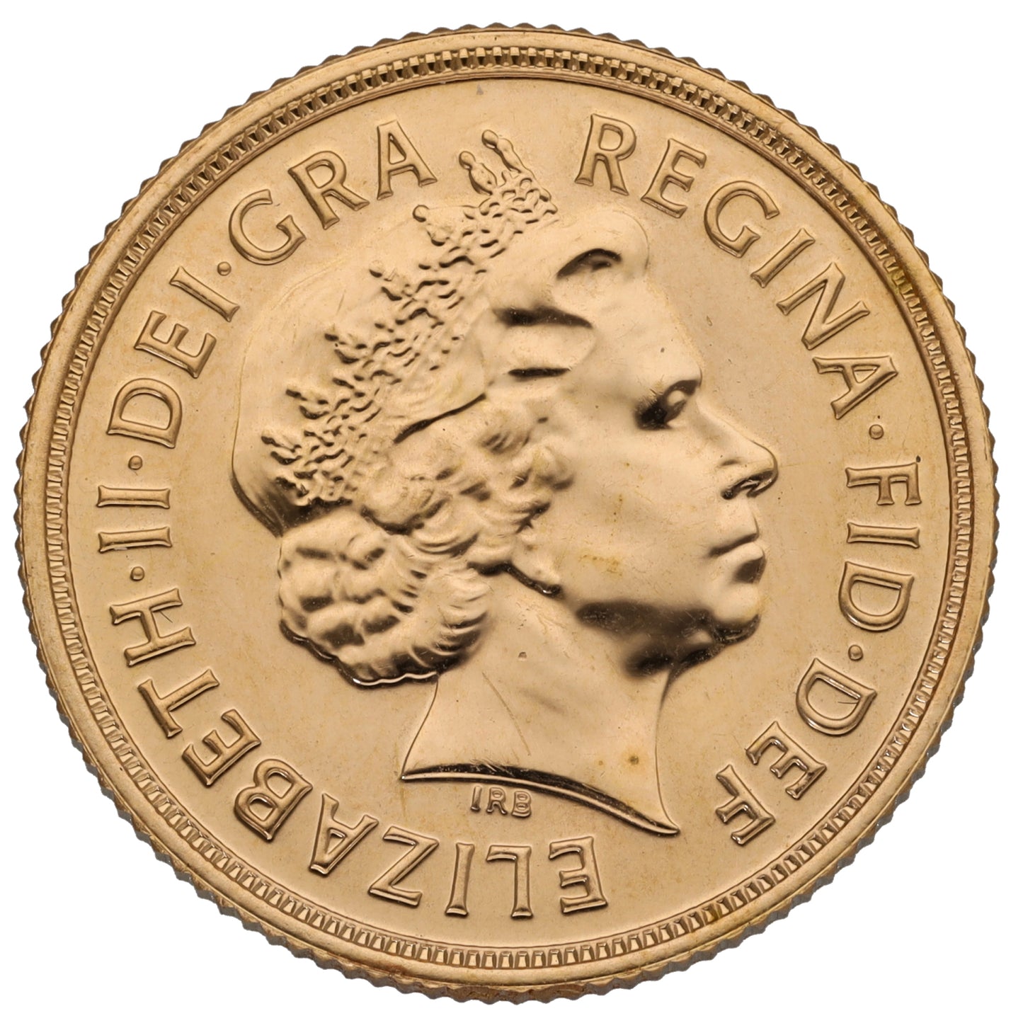 22ct Gold Queen Elizabeth II Full Sovereign Coin 2015