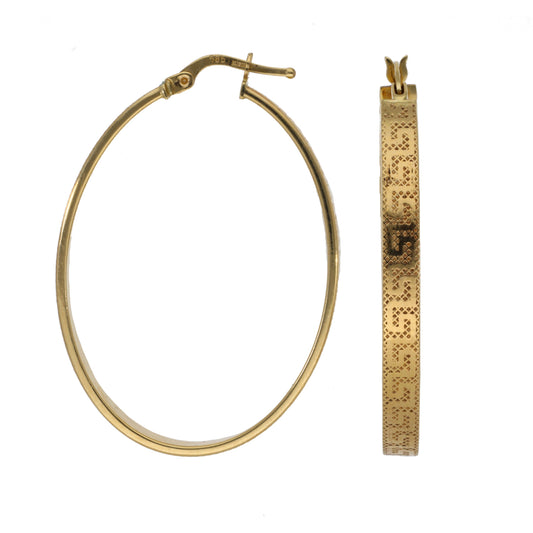 14ct Gold Hoop Earrings