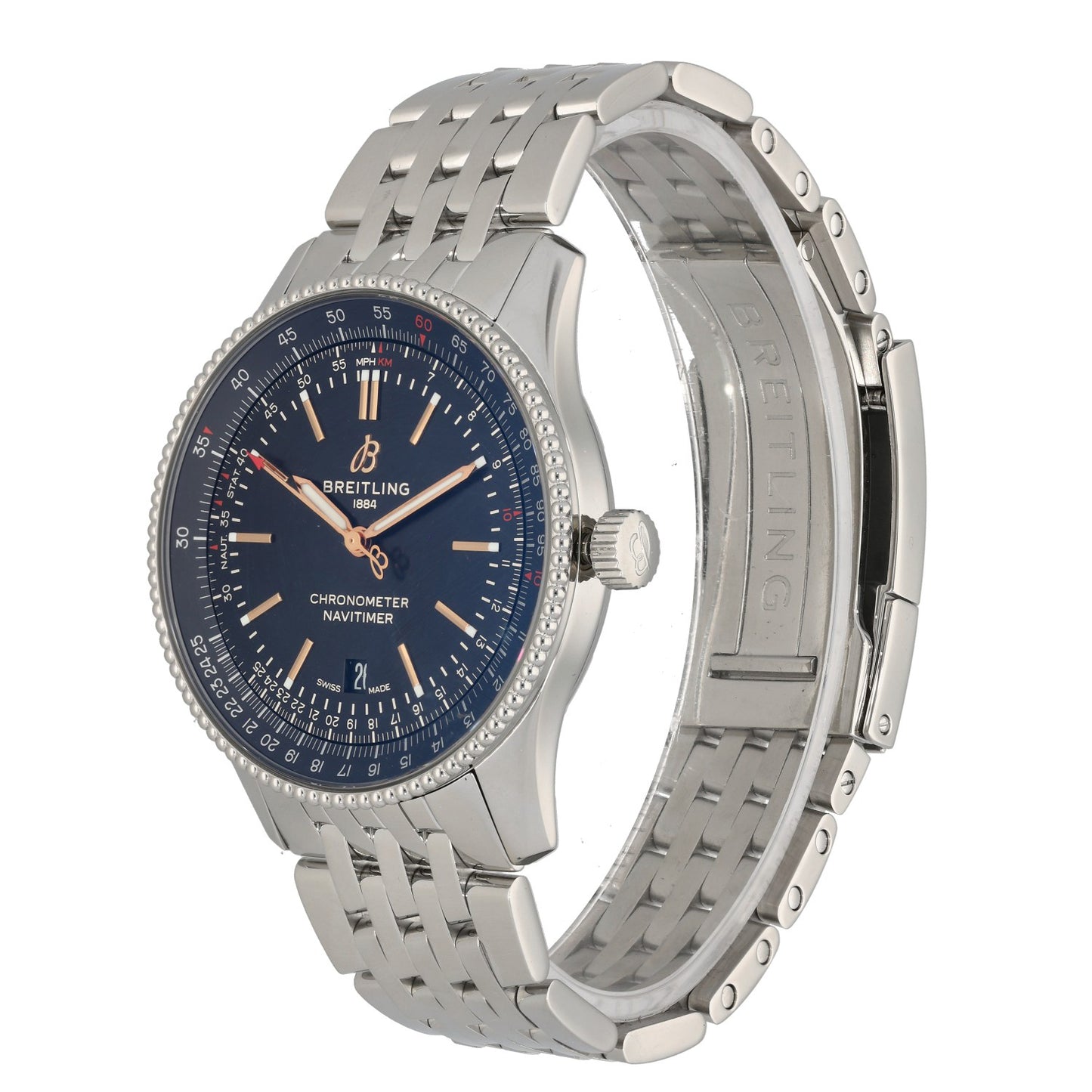 Breitling Navitimer A17326 41mm Stainless Steel Watch