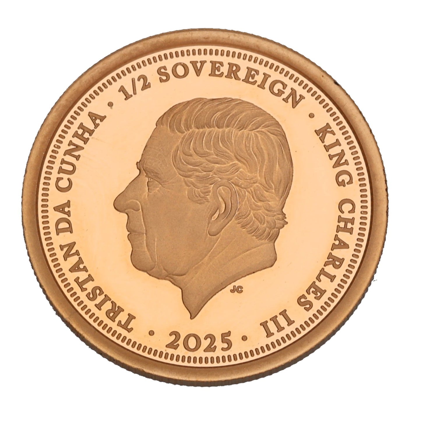 22ct Gold Churchill's Gold Standard Half Sovereign Coin 2025
