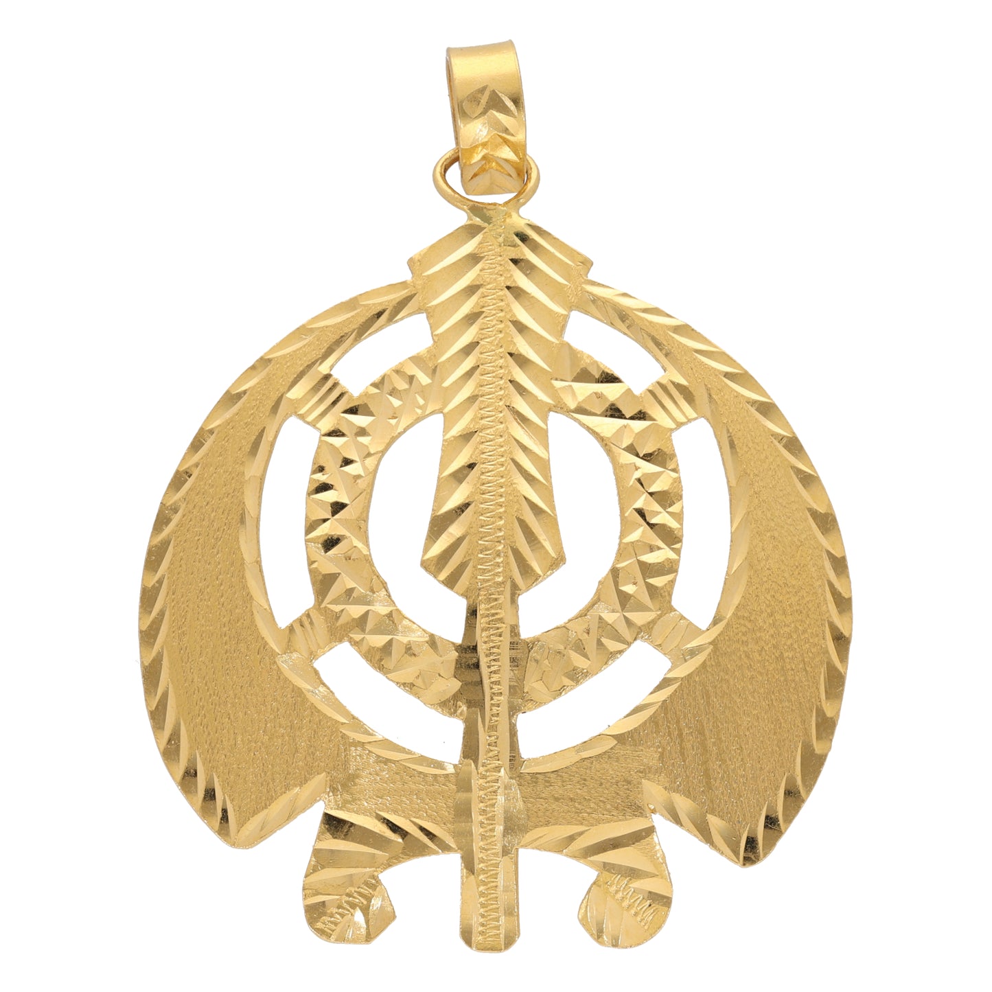 22ct Gold Khanda Pendant