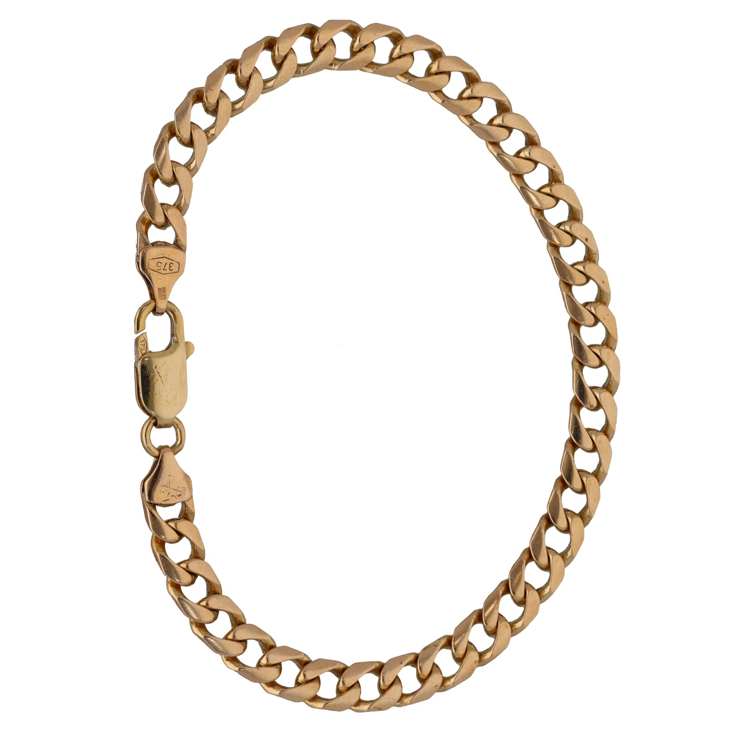 9ct Gold Curb Bracelet