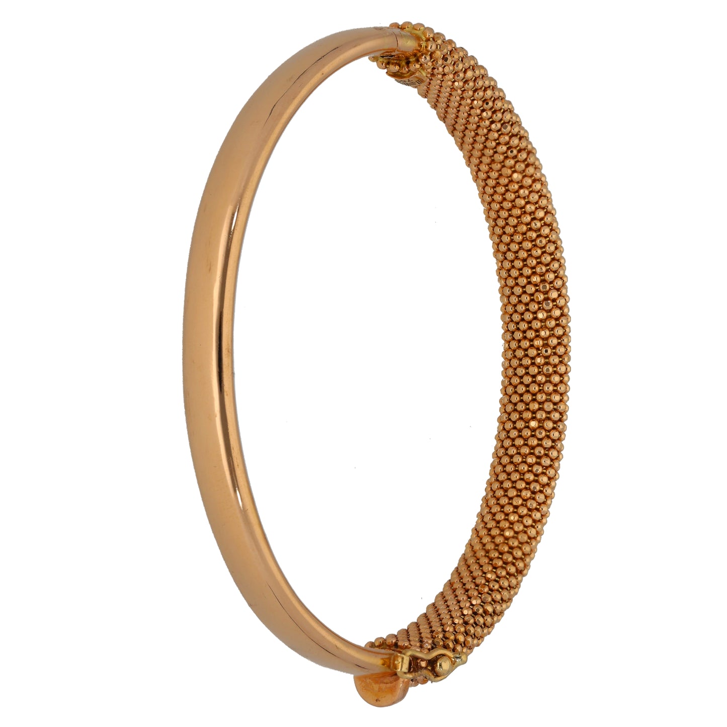 18ct Gold Hinged/Clasp Bangle