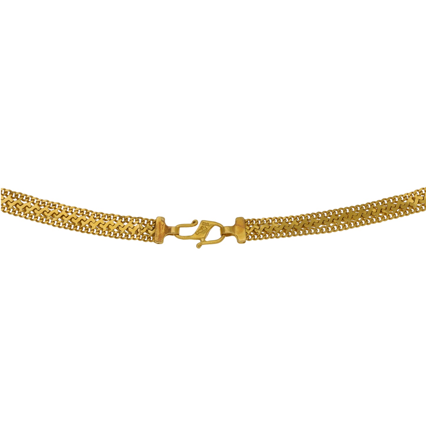 22ct Gold Fancy Necklace 18"