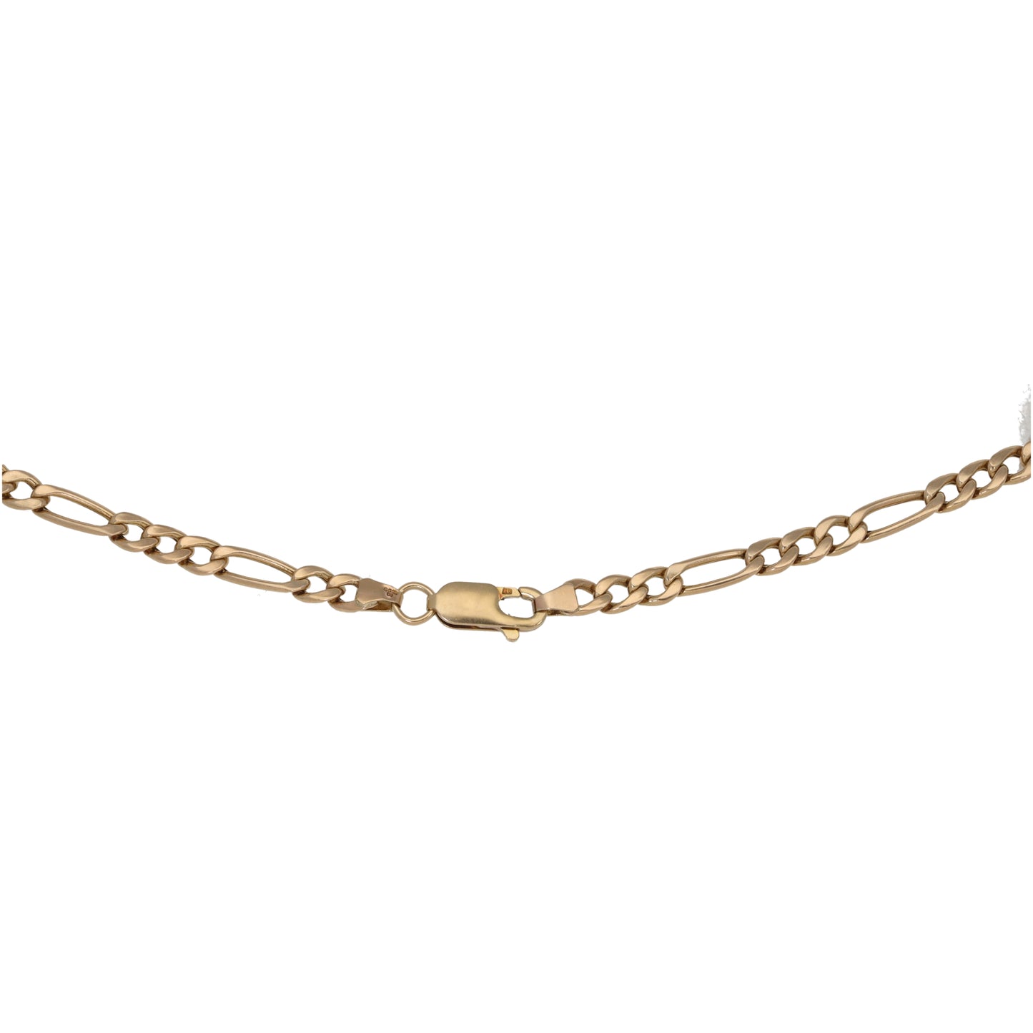 9ct Gold Figaro Chain 16"