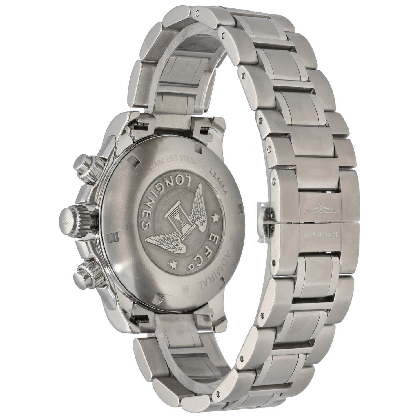 Longines Admiral L3.666.4 42mm Stainless Steel Watch