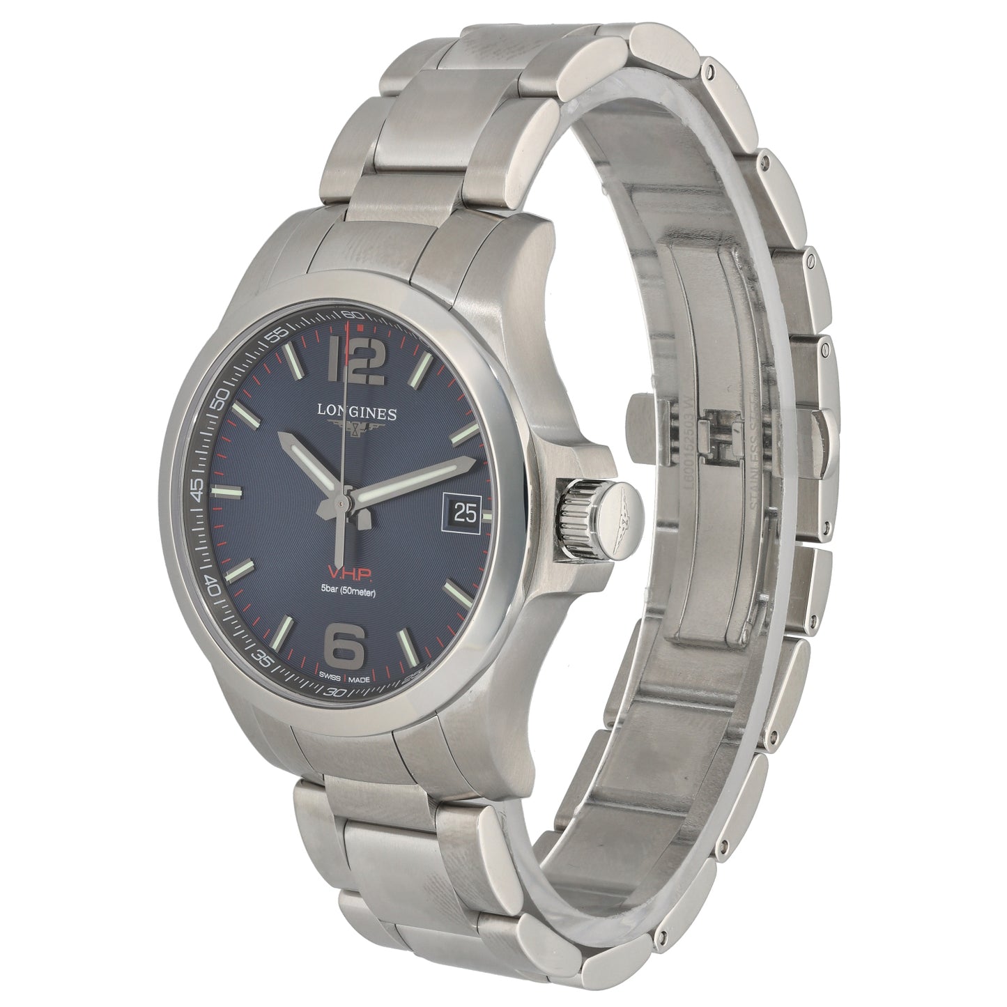 Longines Conquest L3.716.4 40mm Stainless Steel Watch