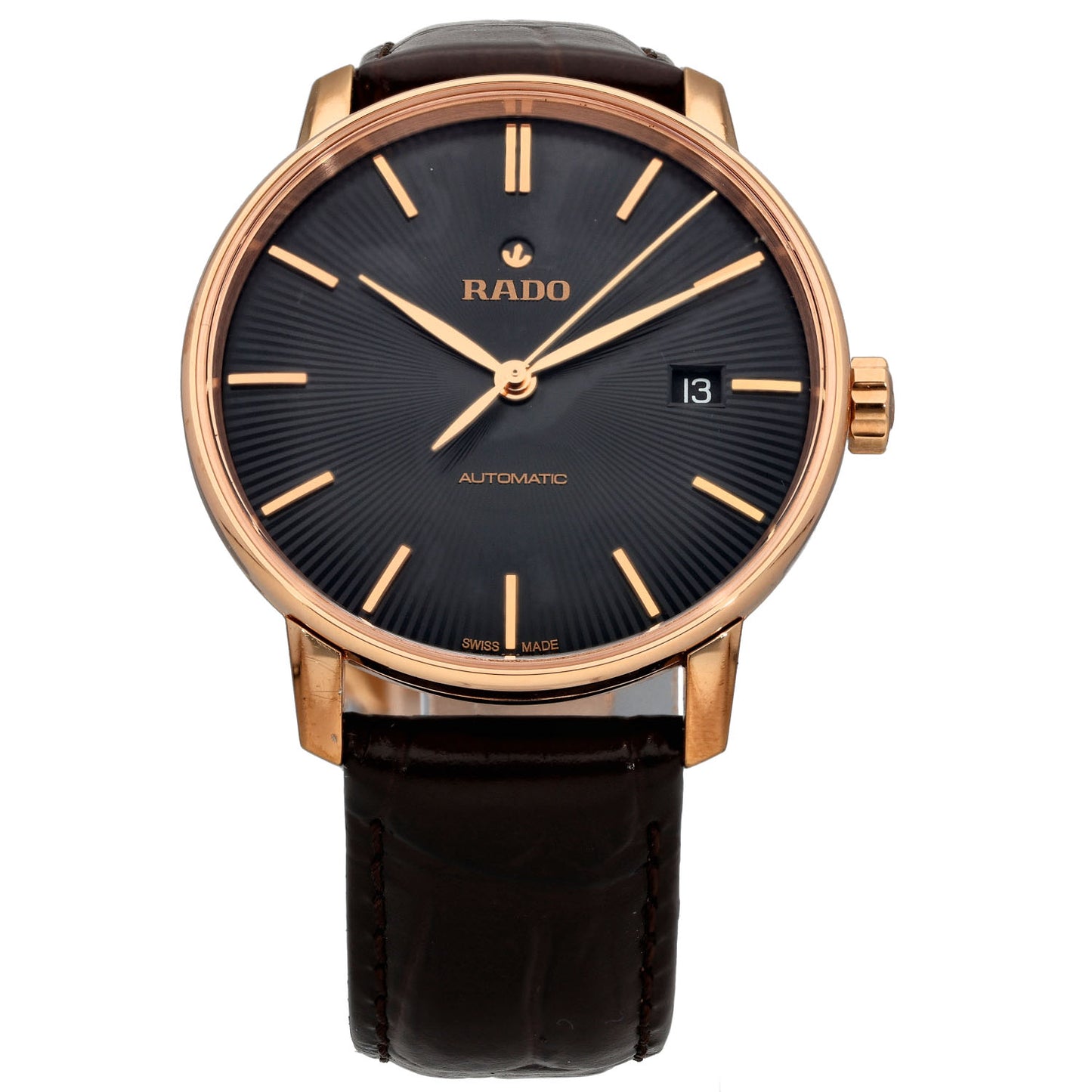 Rado Coupole 763.3861.2 38mm Gold Plated Watch
