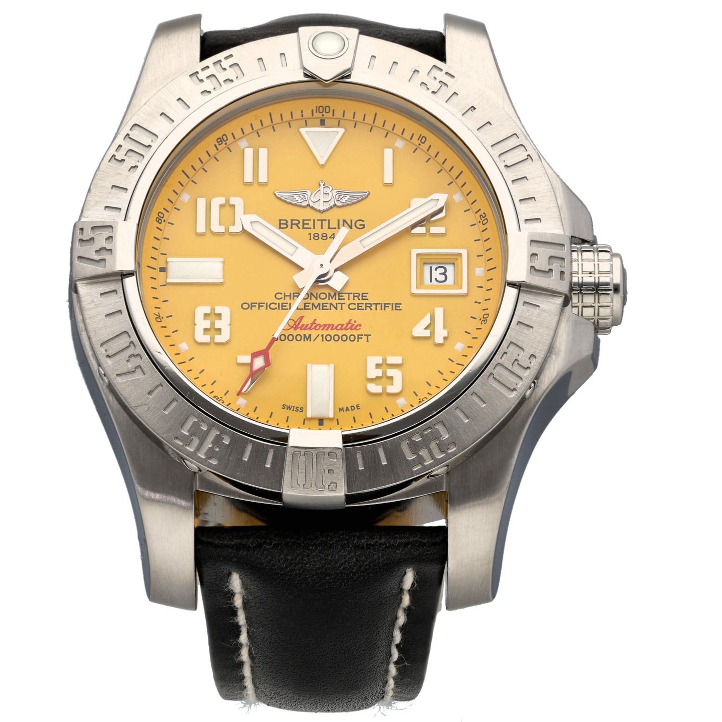 Breitling Avenger II Seawolf A17331 45mm Stainless Steel Watch