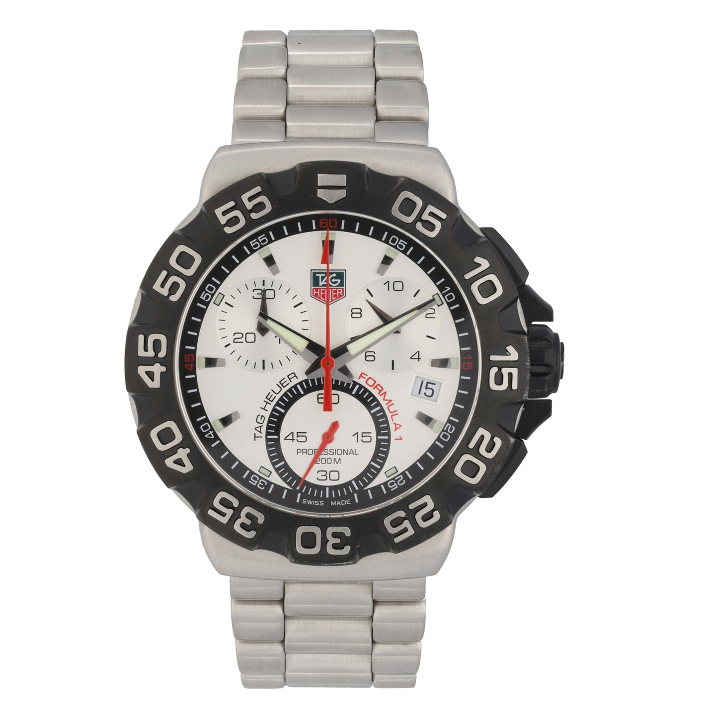 Tag Heuer Formula 1 CAH1111 41mm Stainless Steel Watch