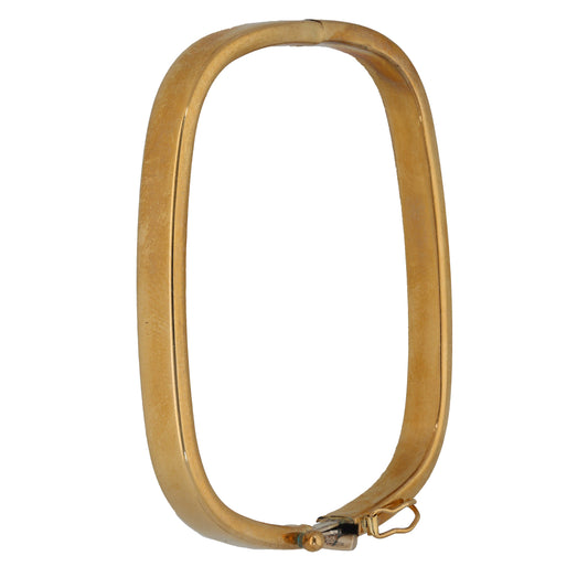 9ct Gold Hinged/Clasp Bangle