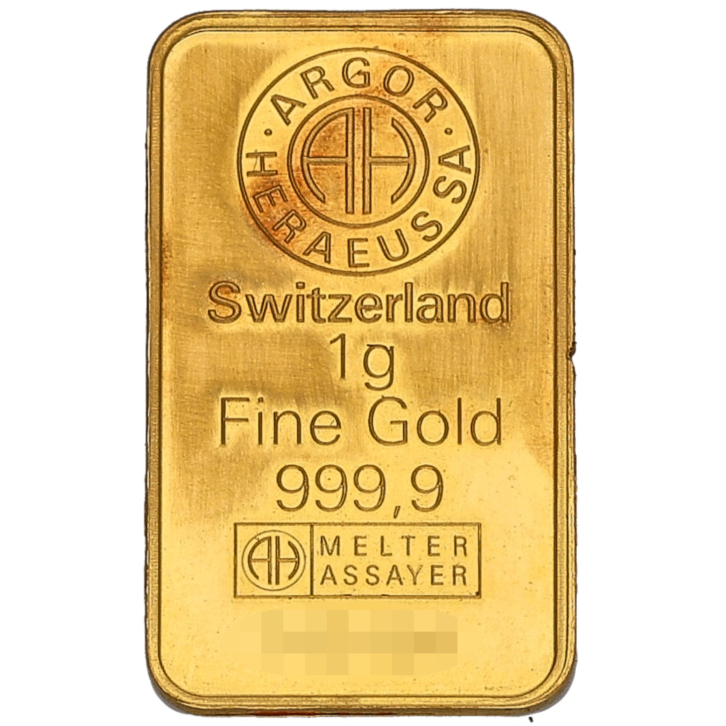 24ct 1g Gold Bar