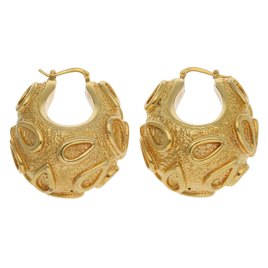 14ct Gold Earrings & Pendant Set