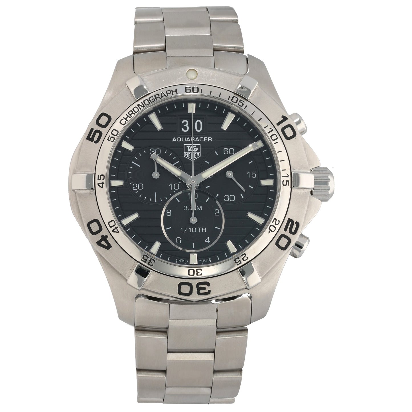 Tag Heuer Aquaracer CAF101E 44mm Stainless Steel Watch