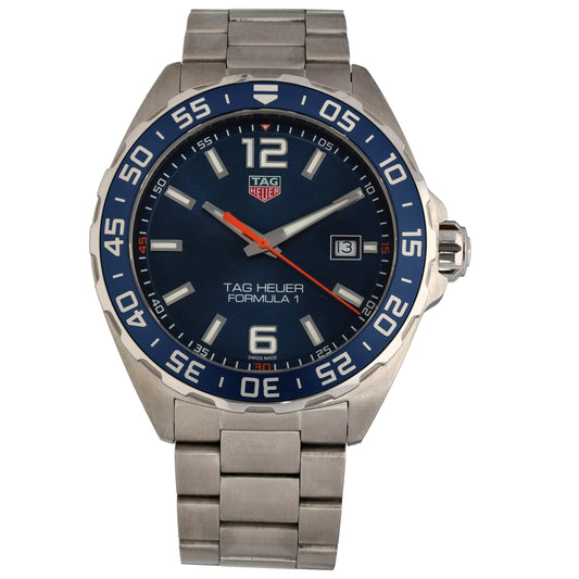 Tag Heuer Formula 1 WAZ1010 43mm Stainless Steel Watch