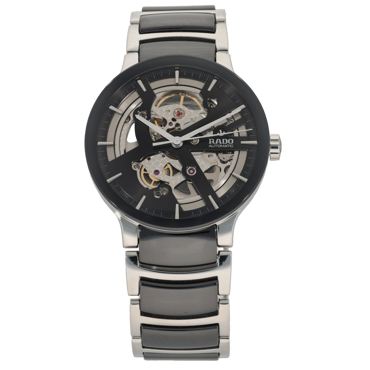 Rado Centrix Open Heart  734.0178.3 38mm Bi-Colour Watch