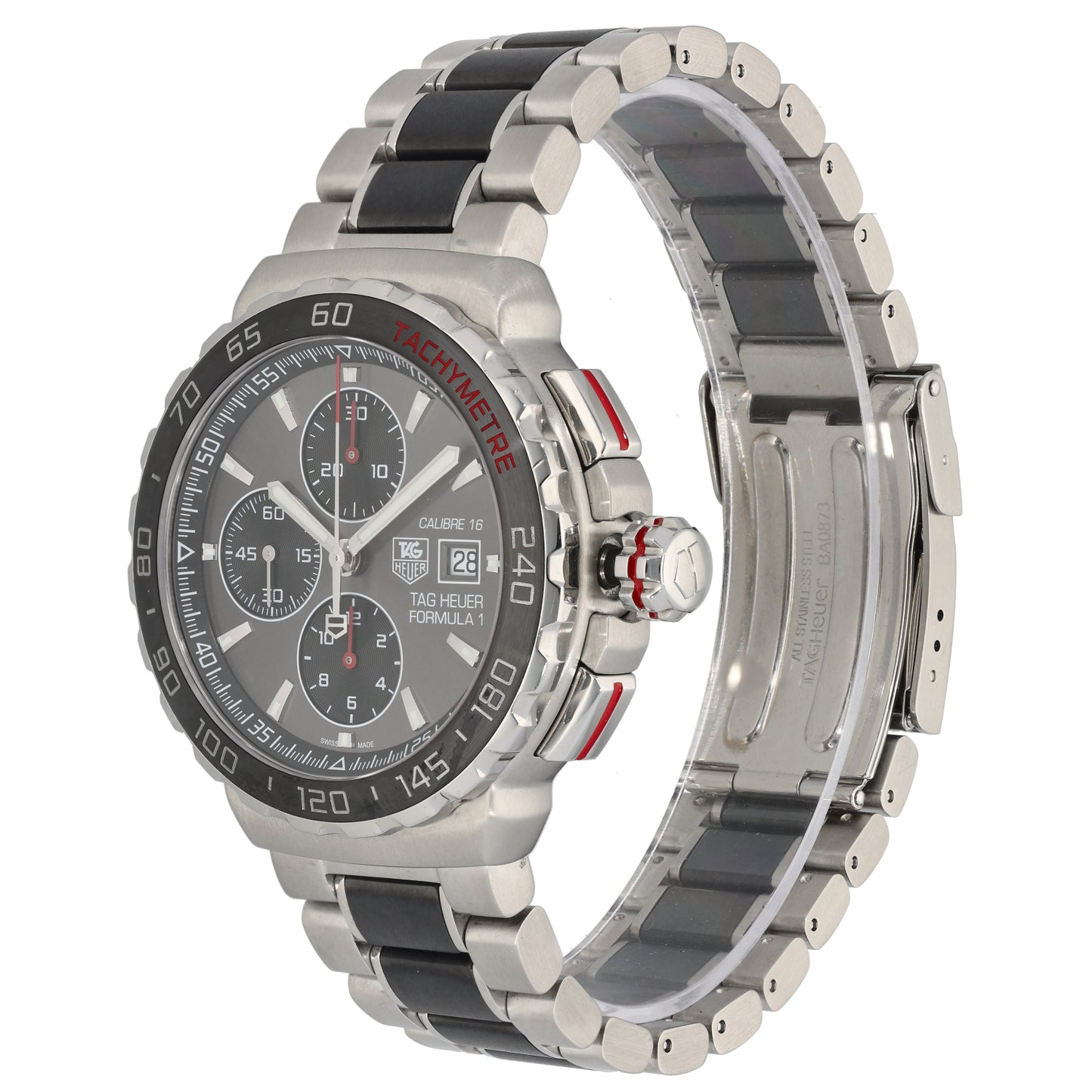 Tag Heuer Formula 1 CAU2011 44mm Stainless Steel Watch