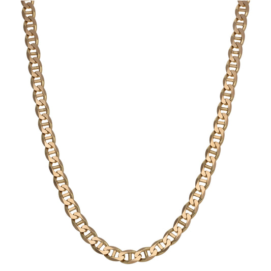 9ct Gold Anchor Chain 18"