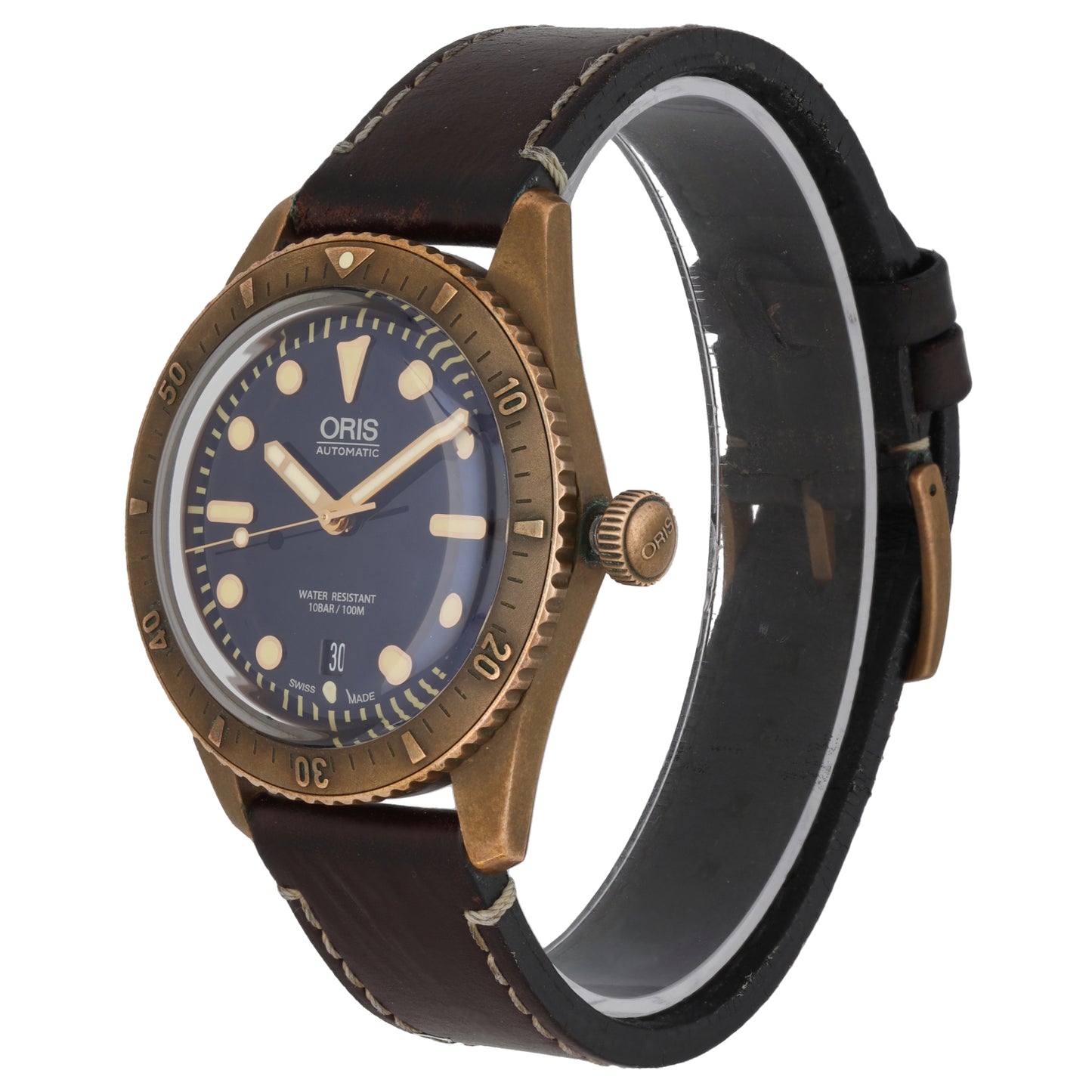 Oris Carl Brashear 7720-31 42mm Bronze Watch