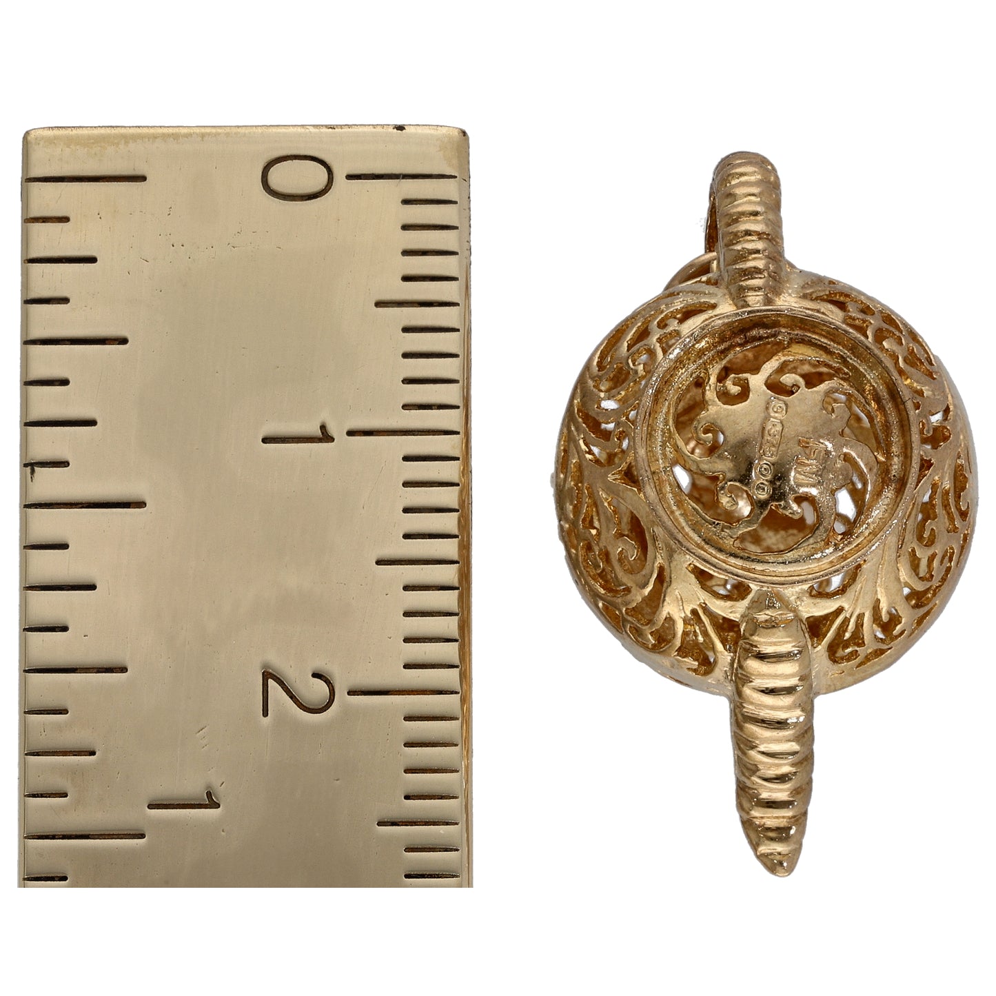 9ct Gold Teapot Pendant