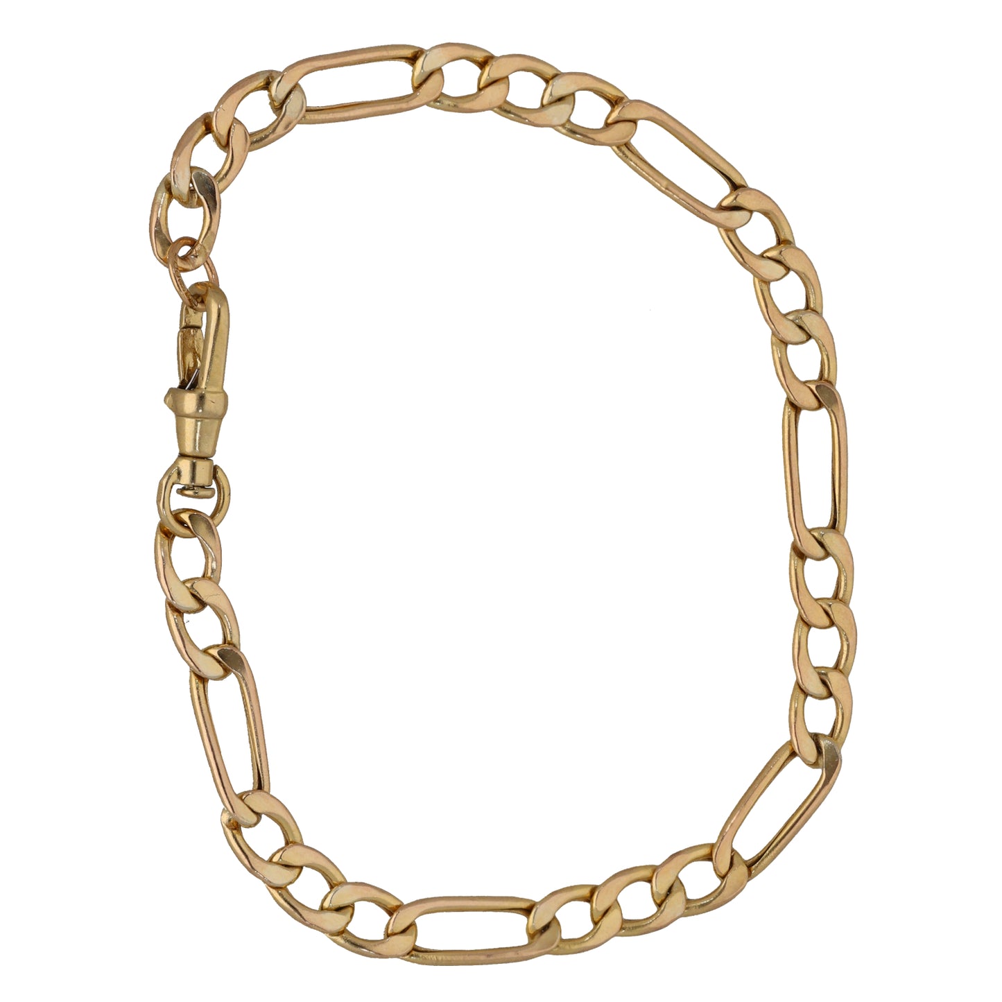 9ct Gold Figaro Bracelet
