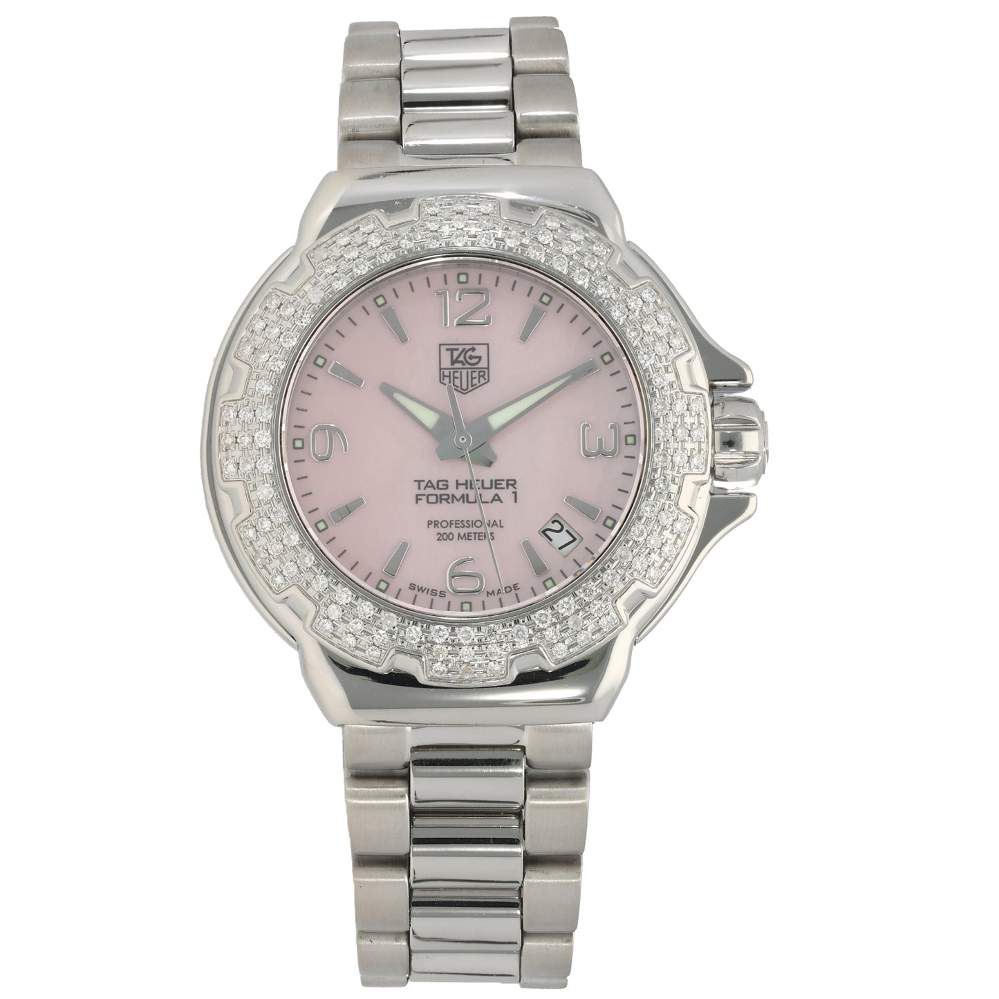 Tag Heuer Formula 1 WAC1216 34mm Stainless Steel Watch