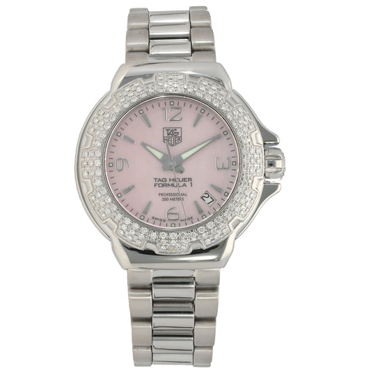 Tag Heuer Formula 1 WAC1216 34mm Stainless Steel Watch