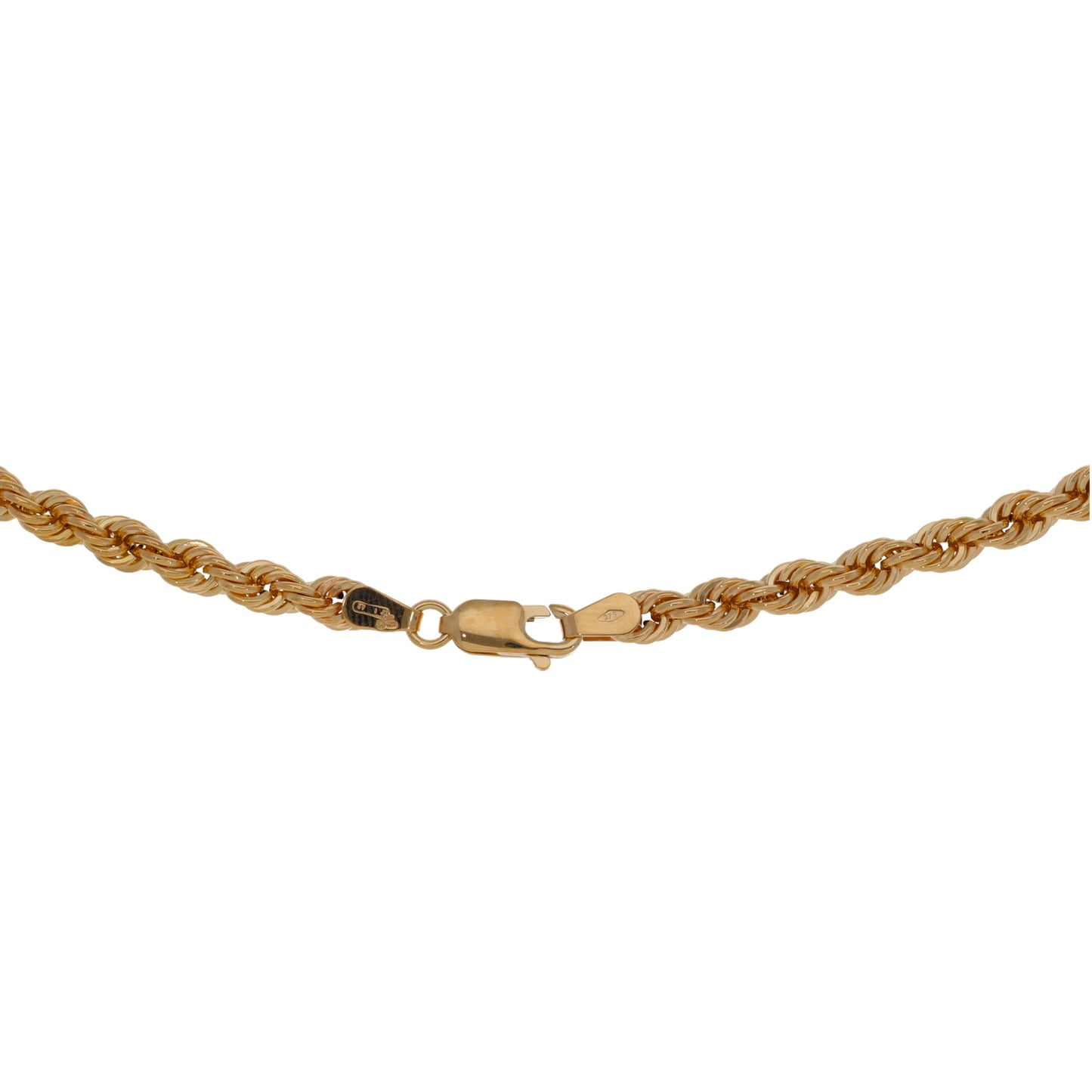 New 9ct Gold Rope Chain 24"